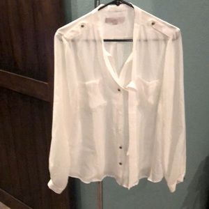 Thin business casual blouse